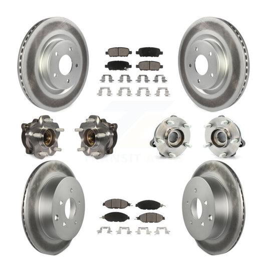 [Avant + Arrière] Kit d'ensemble roulement de roue et moyeu pour Nissan Pathfinder Murano INFINITI QX60 JX35 KBB-120960