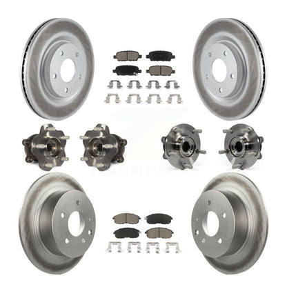 [Avant + Arrière] Kit d'ensemble roulement de roue et moyeu pour Nissan Juke KBB-120962