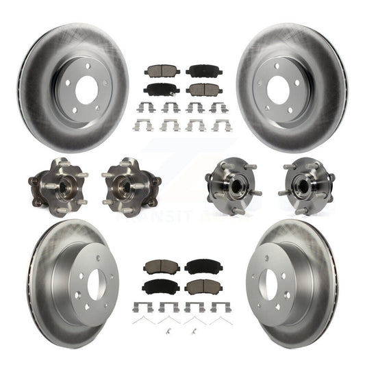[Avant + Arrière] Kit d'ensemble roulement de roue et moyeu pour Nissan Juke KBB-120963