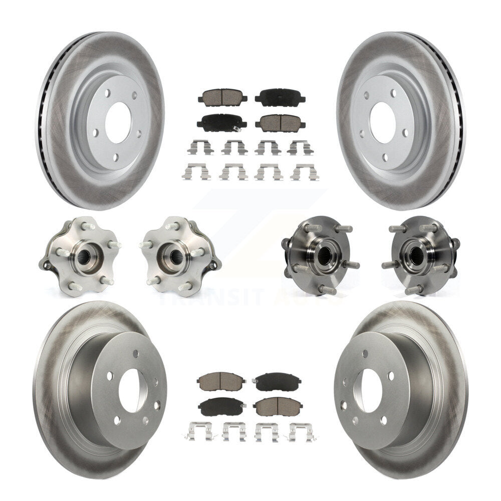 [Avant + Arrière] Kit d'ensemble roulement de roue et moyeu pour Nissan Juke KBB-120964