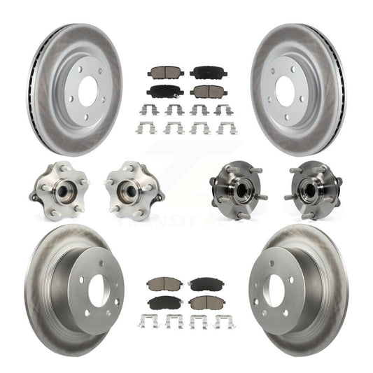 [Avant + Arrière] Kit d'ensemble roulement de roue et moyeu pour Nissan Juke KBB-120964