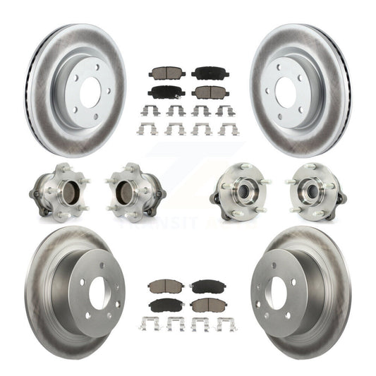 [Avant + Arrière] Kit d'ensemble roulement de roue et moyeu pour Nissan Altima KBB-120968