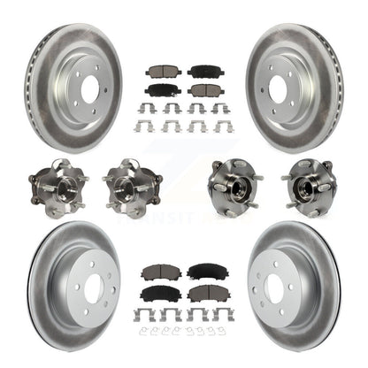 [Avant + Arrière] Kit d'ensemble roulement de roue et moyeu pour 2016-2017 INFINITI QX50 RWD KBB-120972