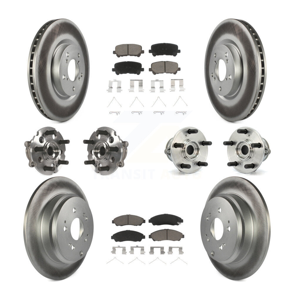 [Avant + Arrière] Kit d'ensemble roulement de roue et moyeu pour Honda Pilot Acura MDX ZDX KBB-120974