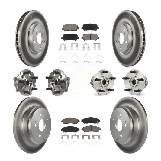 [Avant + Arrière] Kit d'ensemble roulement de roue et moyeu pour Honda Pilot Acura MDX ZDX KBB-120974