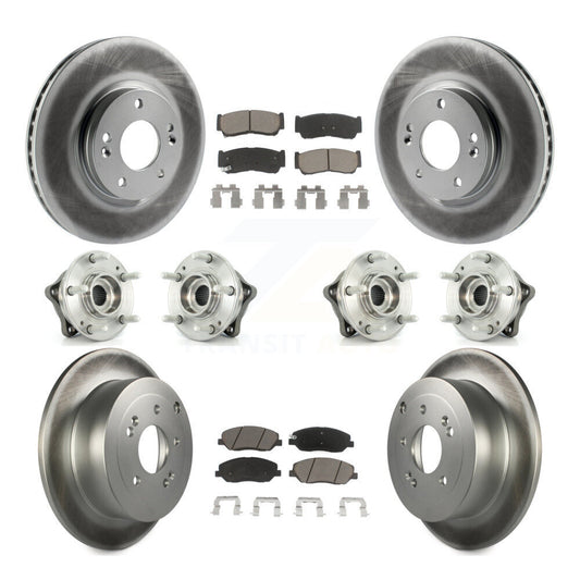 [Avant + Arrière] Kit d'ensemble roulement de roue et moyeu pour 2007-2009 Hyundai Santa Fe AWD KBB-120992