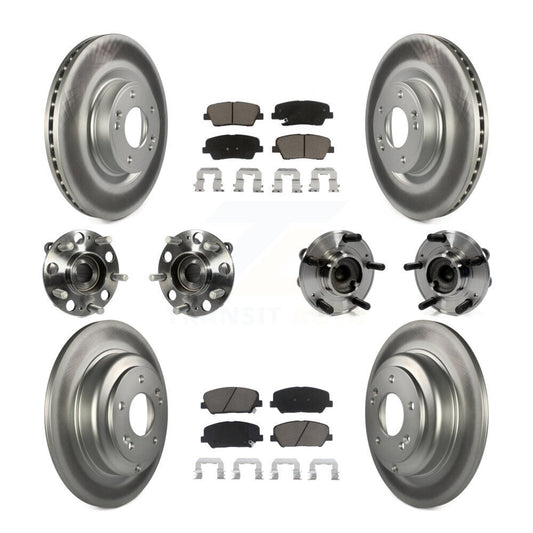 [Avant + Arrière] Kit d'ensemble roulement de roue et moyeu pour Hyundai Genesis Coupe KBB-120994