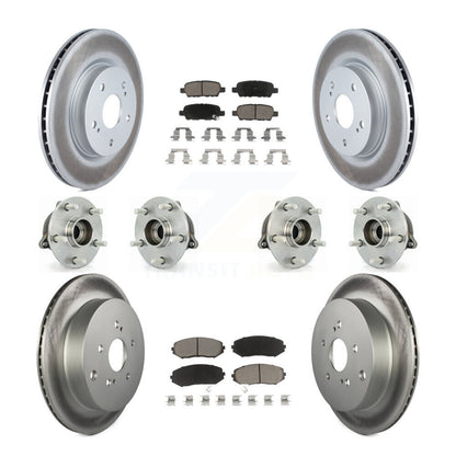 [Avant + Arrière] Kit d'ensemble roulement de roue et moyeu pour 2009-2013 Suzuki Grand Vitara KBB-121000