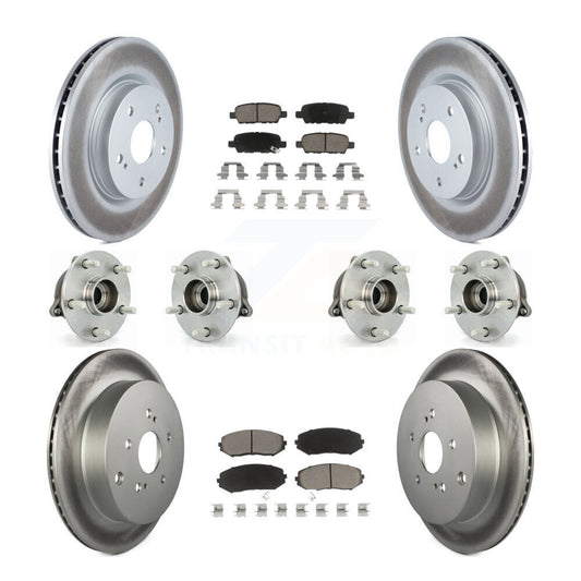 [Avant + Arrière] Kit d'ensemble roulement de roue et moyeu pour 2009-2013 Suzuki Grand Vitara KBB-121000