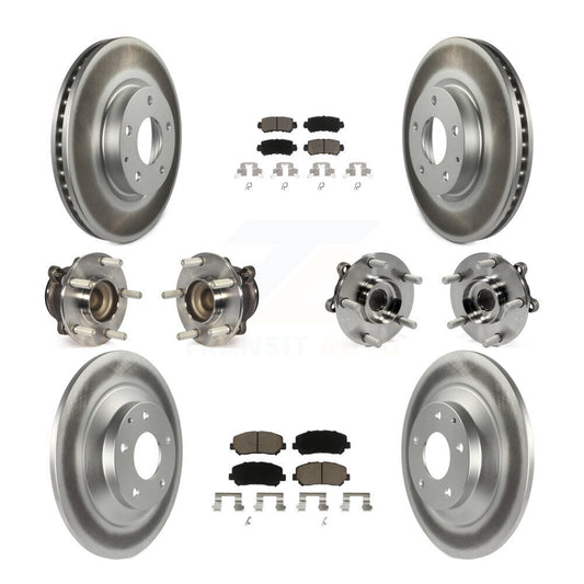 [Avant + Arrière] Kit d'ensemble roulement de roue et moyeu pour Mazda CX-5 FWD KBB-121001