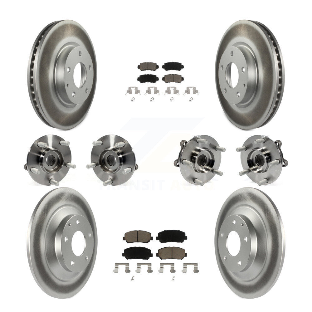 [Avant + Arrière] Kit d'ensemble roulement de roue et moyeu pour Mazda CX-5 AWD KBB-121002