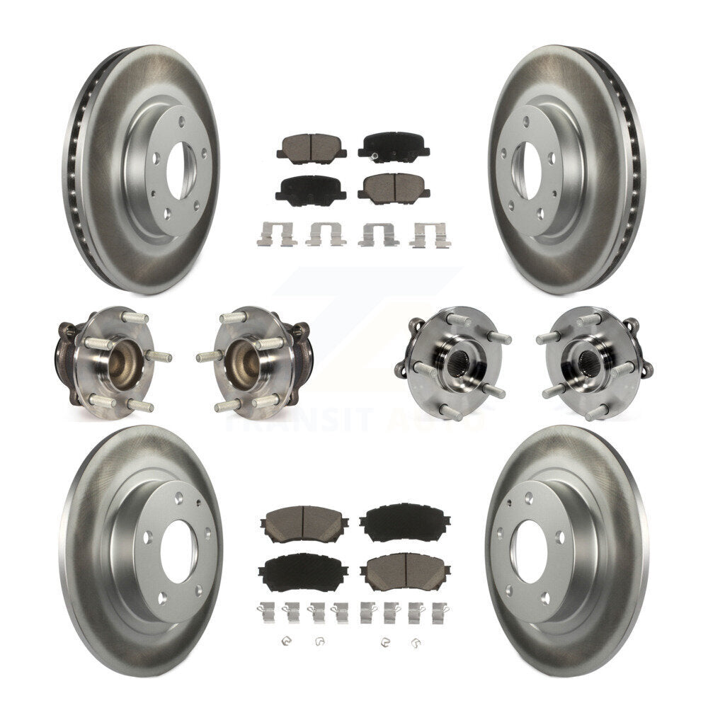 [Avant + Arrière] Kit d'ensemble roulement de roue et moyeu pour Mazda 6 KBB-121006
