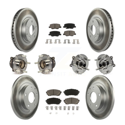 [Avant + Arrière] Kit d'ensemble roulement de roue et moyeu pour Mazda 6 KBB-121006