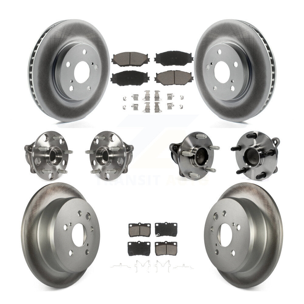 [Avant + Arrière] Kit d'ensemble roulement de roue et moyeu pour Lexus IS250 KBB-121008