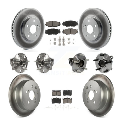 [Avant + Arrière] Kit d'ensemble roulement de roue et moyeu pour Lexus IS250 KBB-121008