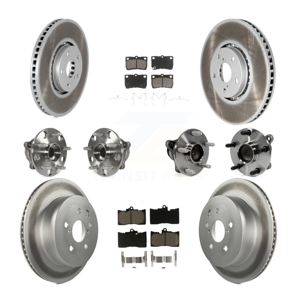 [Avant + Arrière] Kit d'ensemble roulement de roue et moyeu pour Lexus IS350 GS350 GS430 GS450h GS460 KBB-121012