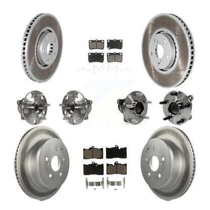 [Avant + Arrière] Kit d'ensemble roulement de roue et moyeu pour Lexus IS350 GS350 GS430 GS450h GS460 KBB-121012