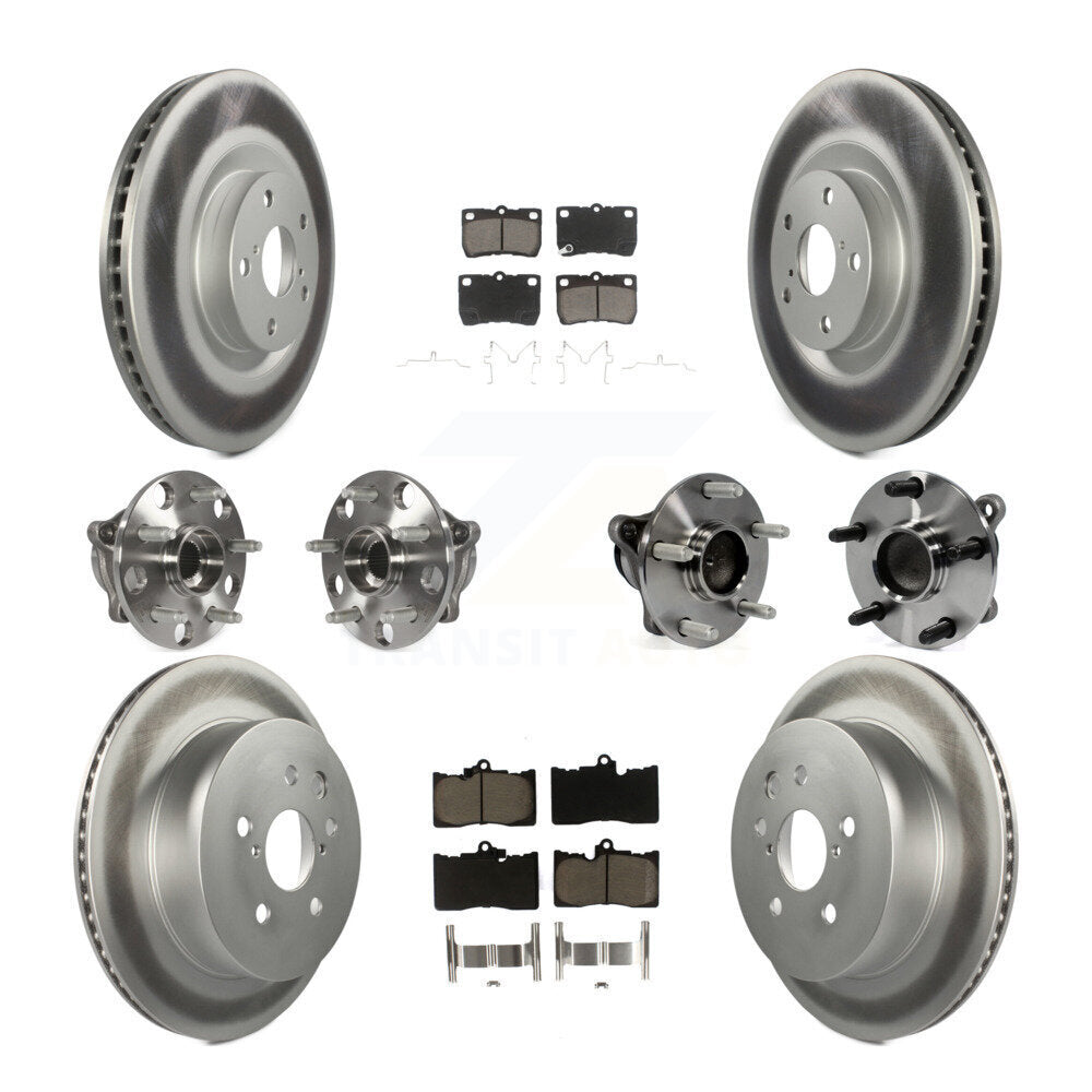 [Avant + Arrière] Kit d'ensemble roulement de roue et moyeu pour Lexus IS350 GS350 GS450h GS460 KBB-121013