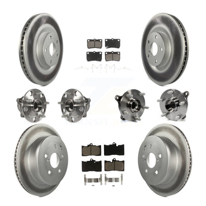 [Avant + Arrière] Kit d'ensemble roulement de roue et moyeu pour Lexus GS350 IS350 KBB-121014