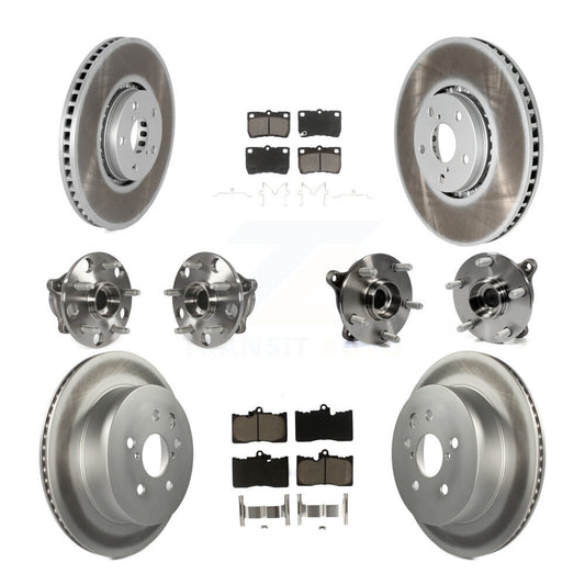 [Avant + Arrière] Kit d'ensemble roulement de roue et moyeu pour Lexus IS350 Vehicles Built Canadian Market KBB-121015