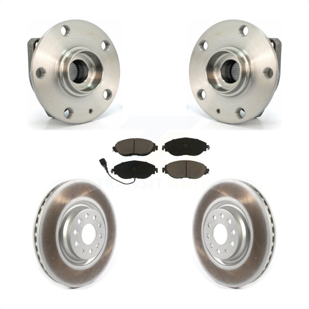 [Avant] Kit d'ensemble roulement de roue et moyeu pour Volkswagen Golf R Audi S3 KBB-121040 par Transit Auto