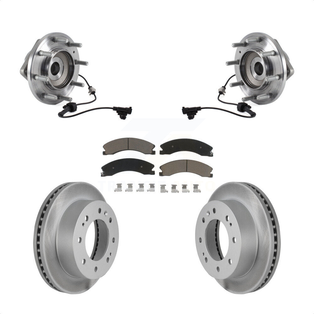 [Avant] Kit d'ensemble roulement de roue et moyeu pour 2011-2019 Chevrolet Silverado 3500 HD GMC Sierra Dual Rear Wheels 4WD KBB-121051