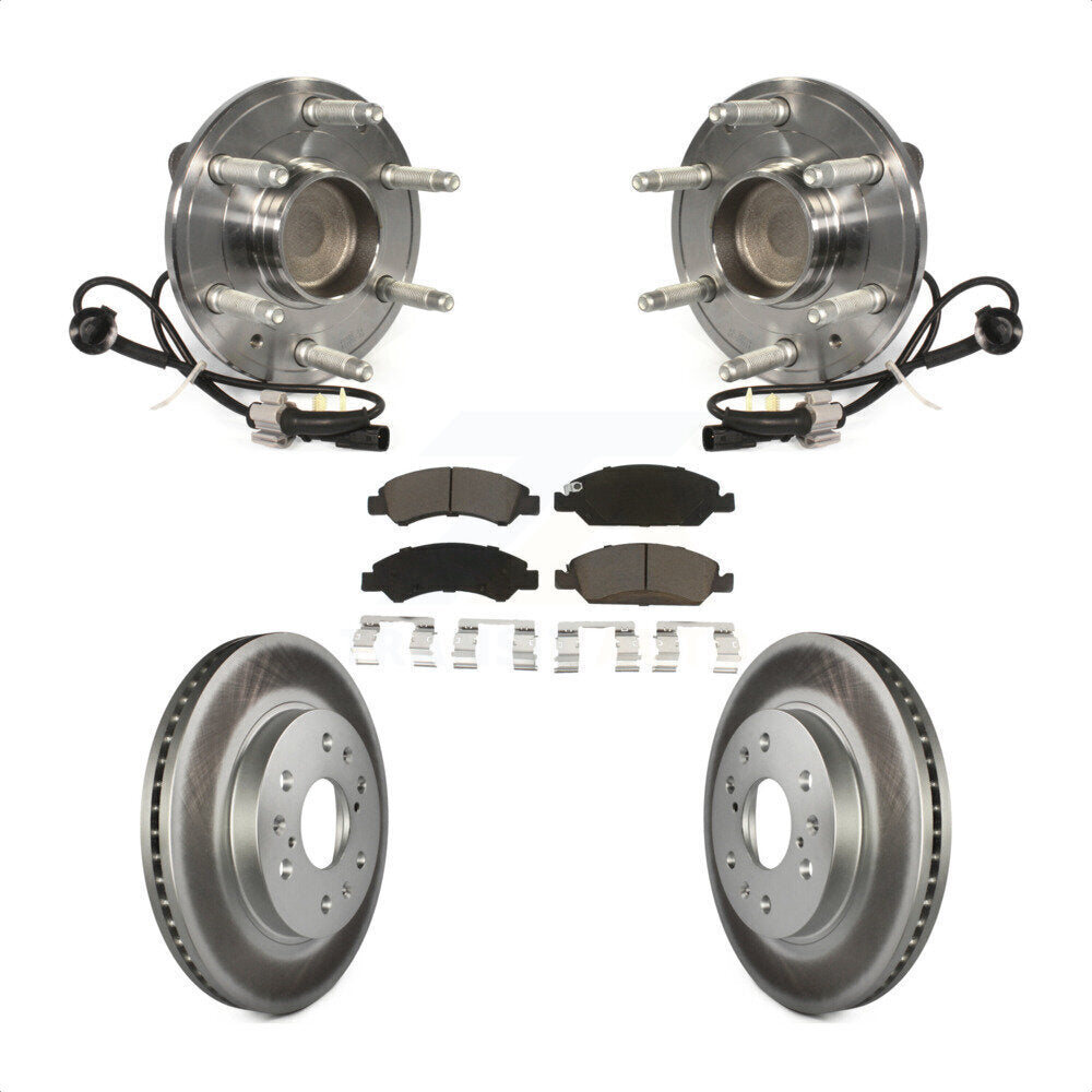 [Avant] Kit d'ensemble roulement de roue et moyeu pour Chevrolet Silverado 1500 GMC Sierra Tahoe Suburban Yukon Cadillac XL Escalade ESV LD RWD KBB-121056