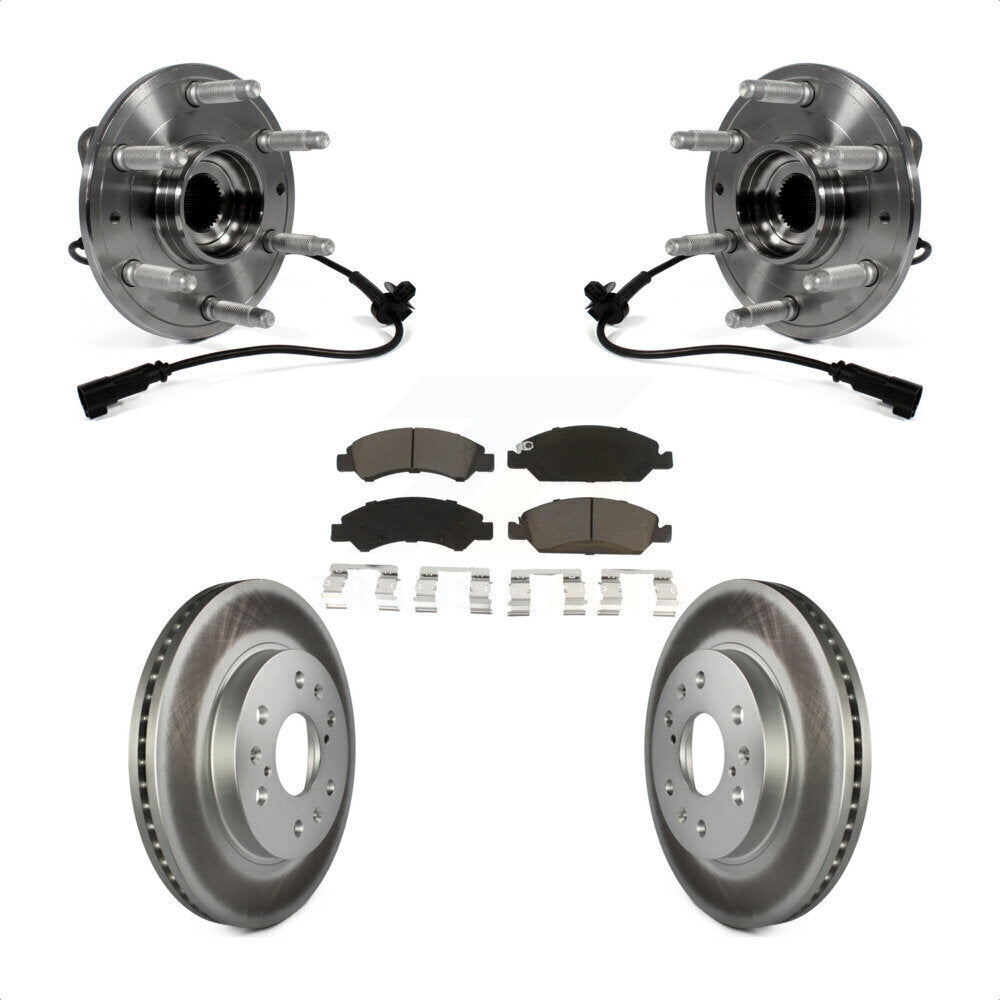[Avant] Kit d'ensemble roulement de roue et moyeu pour Chevrolet Silverado 1500 GMC Sierra Tahoe Cadillac Suburban Yukon XL Escalade XTS ESV LD KBB-121057