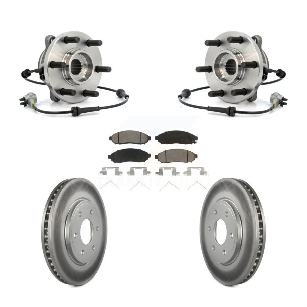 [Avant] Kit d'ensemble roulement de roue et moyeu pour Nissan Frontier 4WD avec 2.5L KBB-121095 par Transit Auto