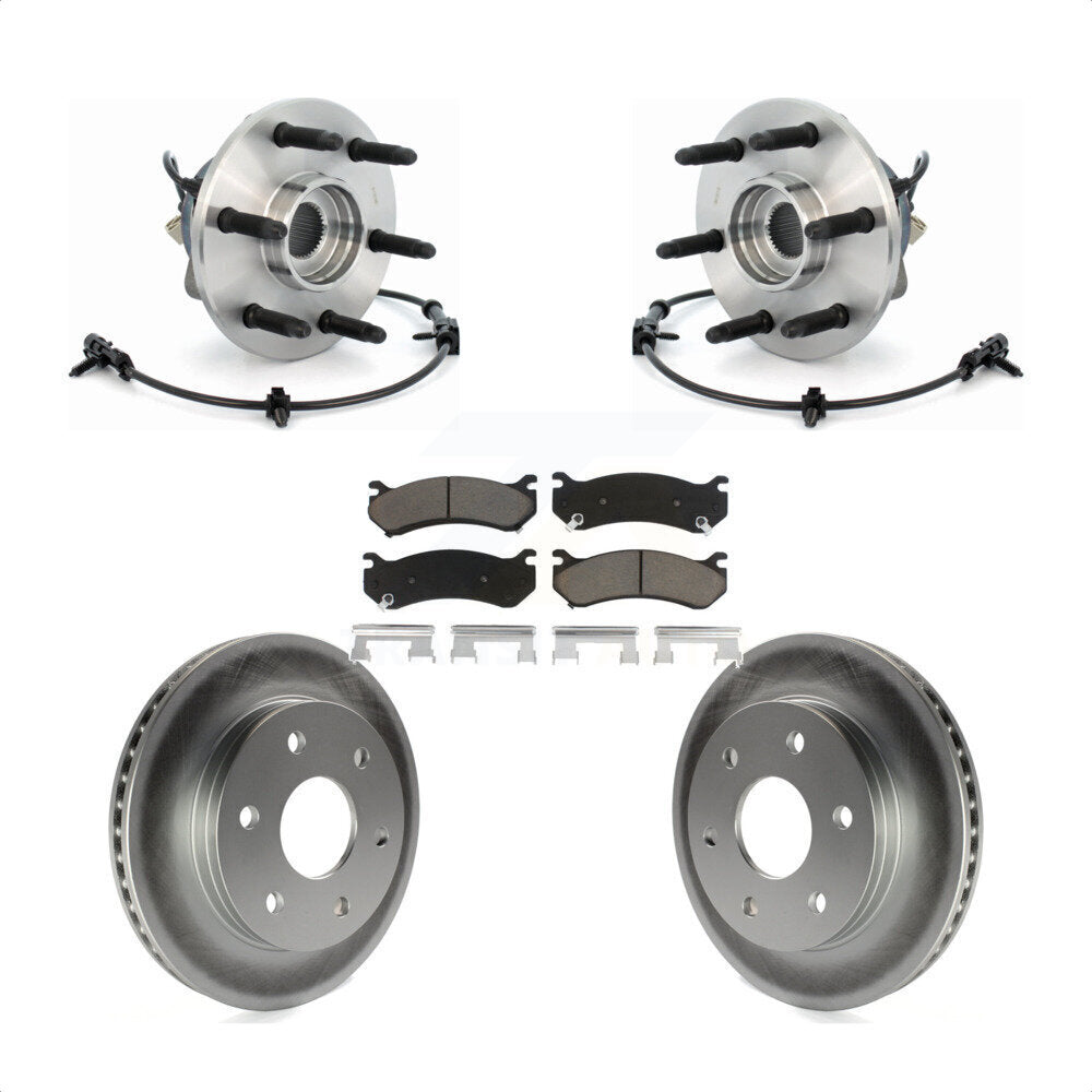 [Avant] Kit d'ensemble roulement de roue et moyeu pour Chevrolet Silverado 1500 GMC Tahoe Sierra Suburban Yukon Avalanche XL Cadillac Escalade Express 2500 Classic ESV EXT Savana KBB-121122