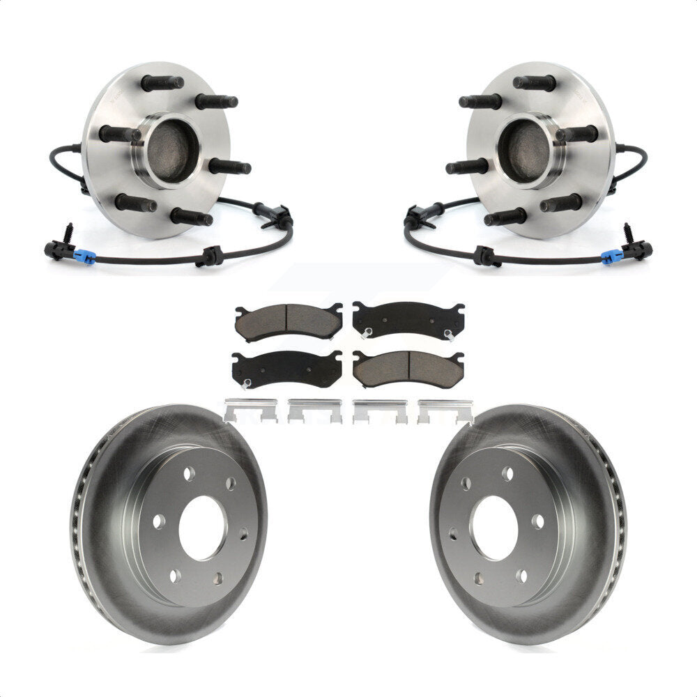 [Avant] Kit d'ensemble roulement de roue et moyeu pour Chevrolet Silverado 1500 GMC Tahoe Sierra Suburban Yukon Avalanche XL Classic Cadillac Escalade Express 2500 Savana KBB-121123