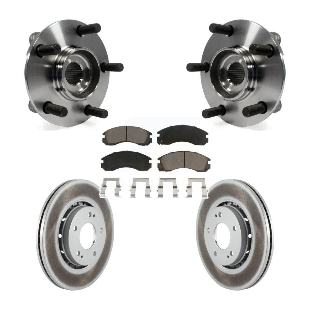 [Avant] Kit d'ensemble roulement de roue et moyeu pour 2010-2011 Mitsubishi Lancer Ralliart Sportback avec AWD KBB-121152