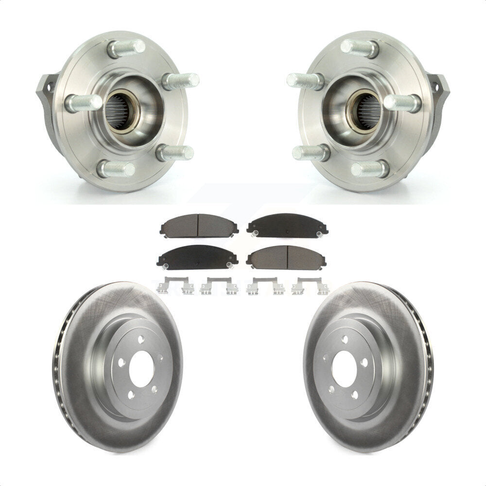[Avant] Kit d'ensemble roulement de roue et moyeu pour Dodge Charger Chrysler 300 Challenger Magnum KBB-121153 par Transit Auto