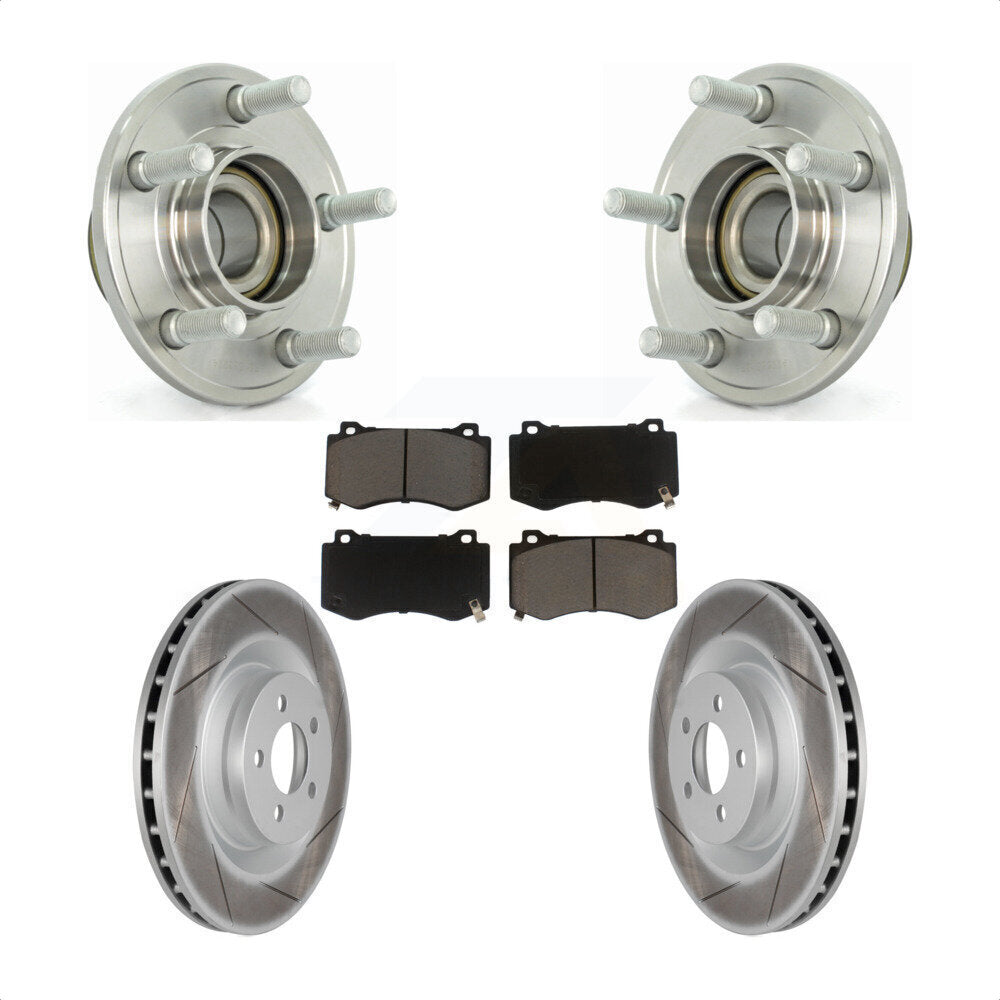 [Avant] Kit d'ensemble roulement de roue et moyeu pour Dodge Chrysler 300 Charger Challenger Magnum KBB-121154 par Transit Auto