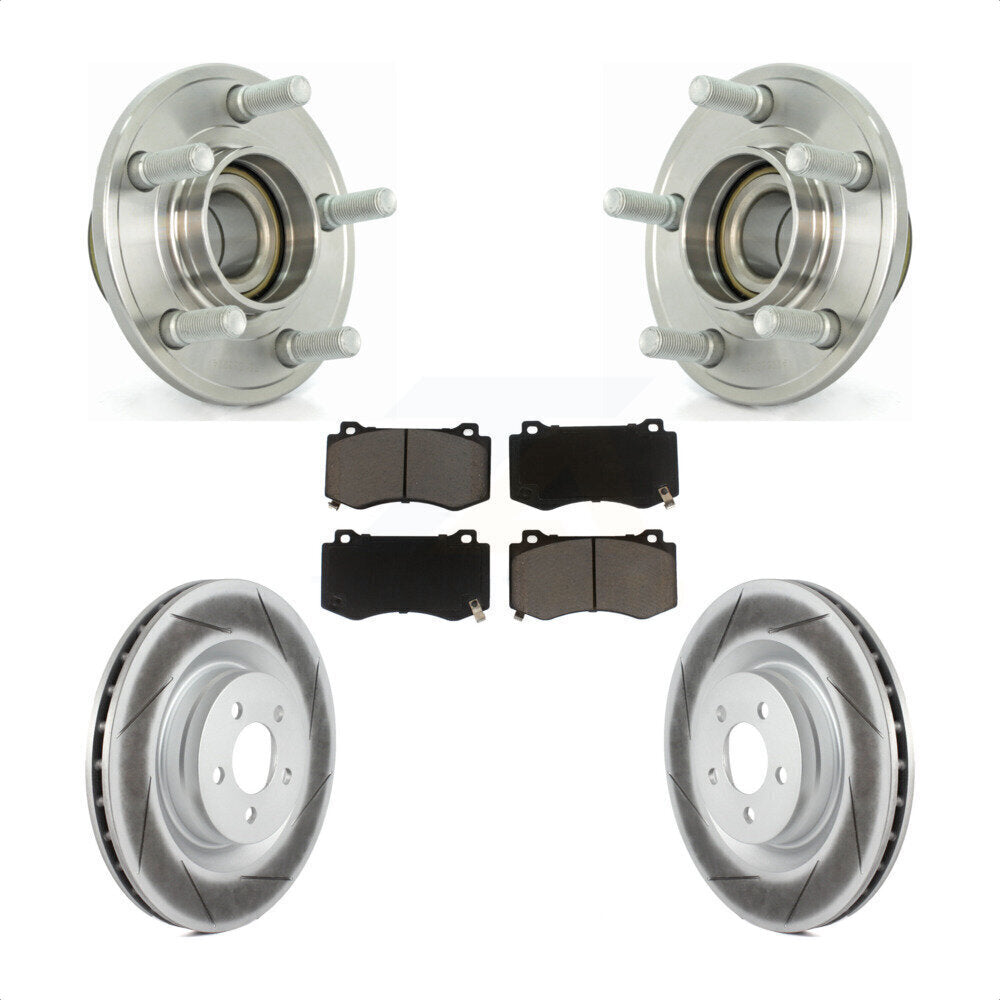 [Avant] Kit d'ensemble roulement de roue et moyeu pour Dodge Chrysler 300 Charger Challenger Magnum KBB-121155 par Transit Auto