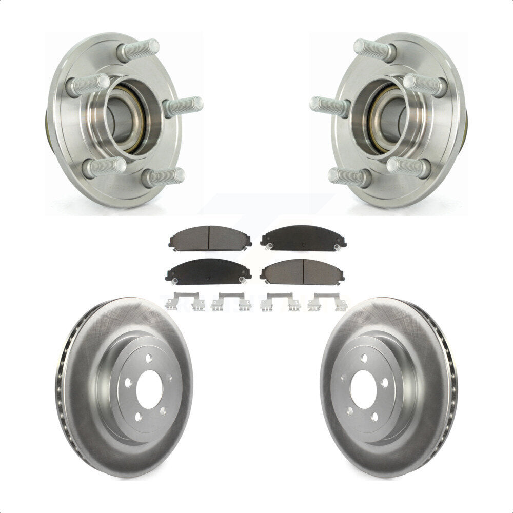 [Avant] Kit d'ensemble roulement de roue et moyeu pour Dodge Chrysler 300 Charger Magnum Challenger KBB-121157 par Transit Auto