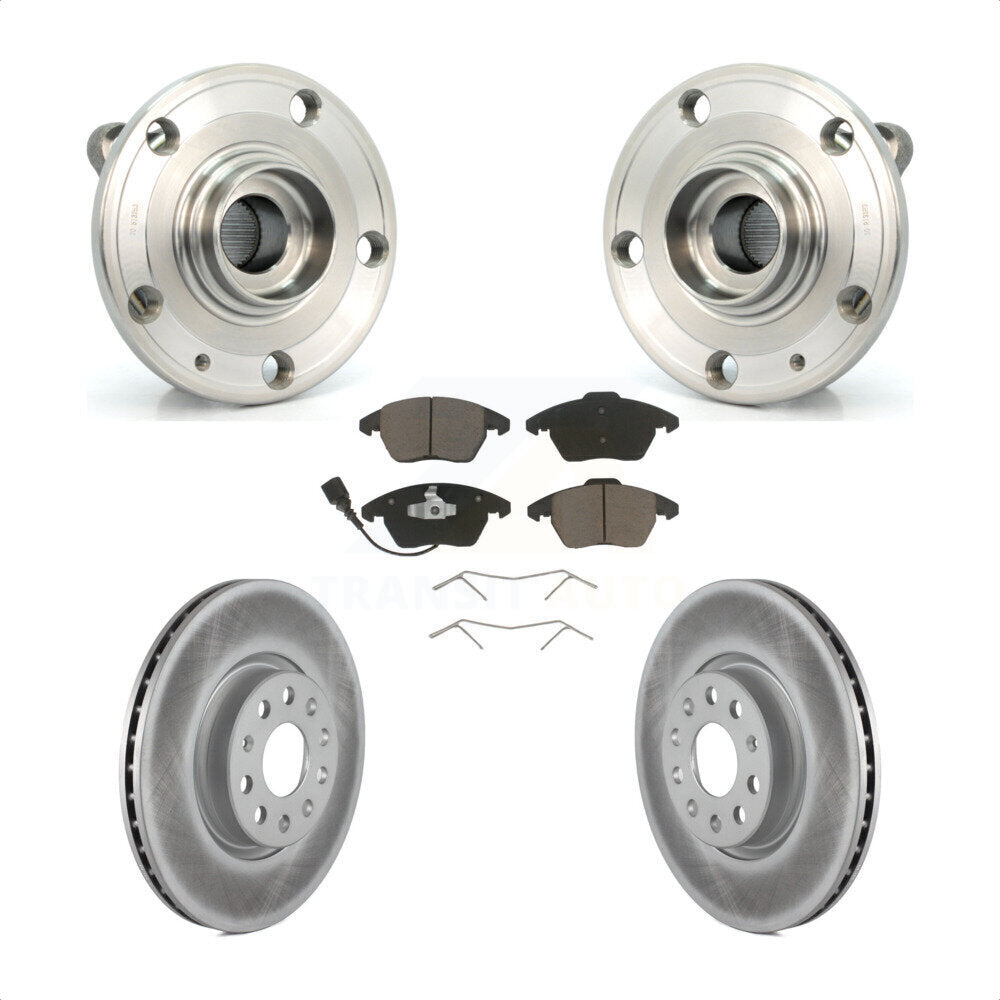 [Avant] Kit d'ensemble roulement de roue et moyeu pour Volkswagen Jetta Beetle CC Passat GTI Audi Eos A3 TT Quattro KBB-121175