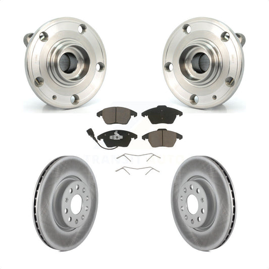[Avant] Kit d'ensemble roulement de roue et moyeu pour Volkswagen Jetta Beetle CC Passat GTI Audi Eos A3 TT Quattro KBB-121175