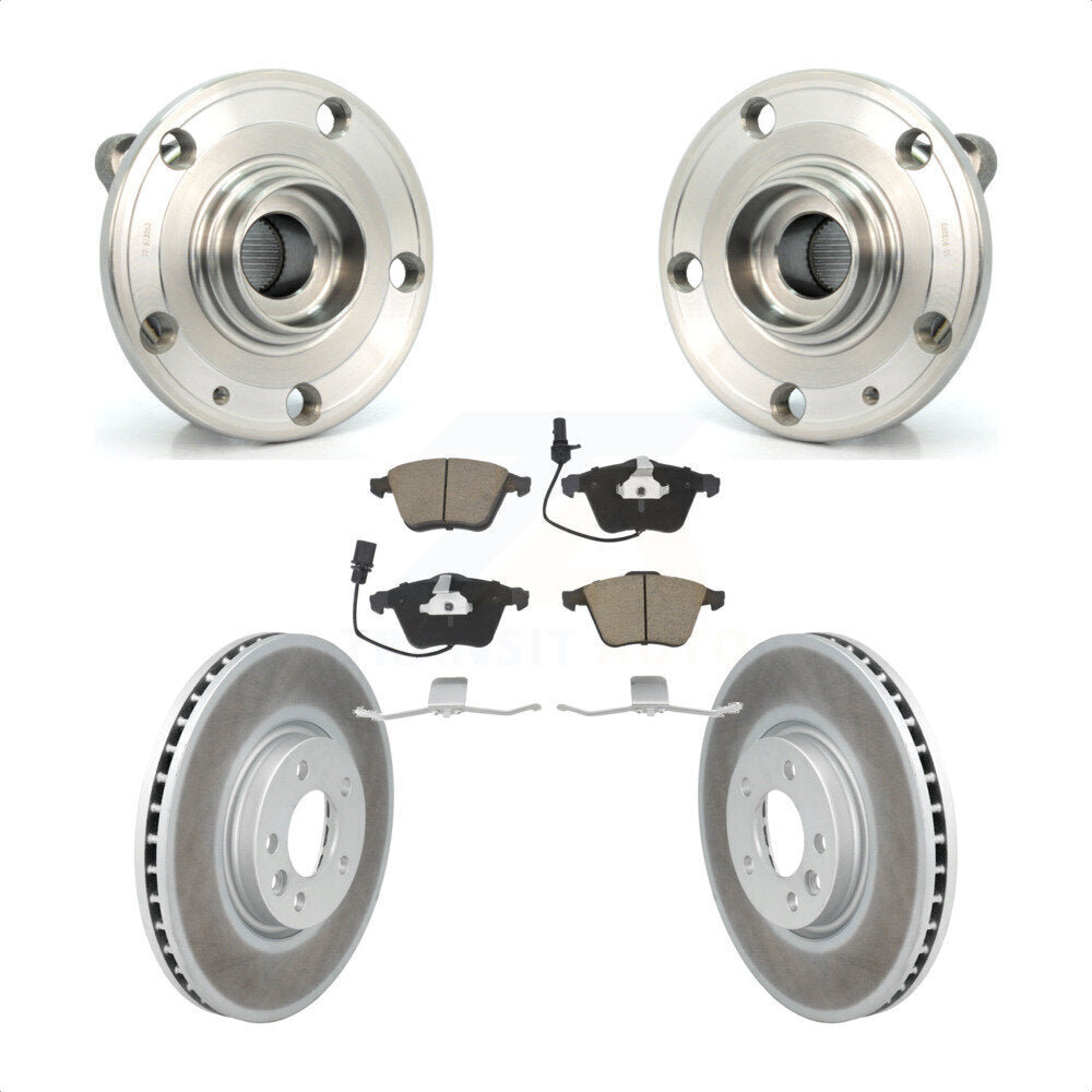 [Avant] Kit d'ensemble roulement de roue et moyeu pour Volkswagen CC 340mm Diameter Rotor KBB-121179