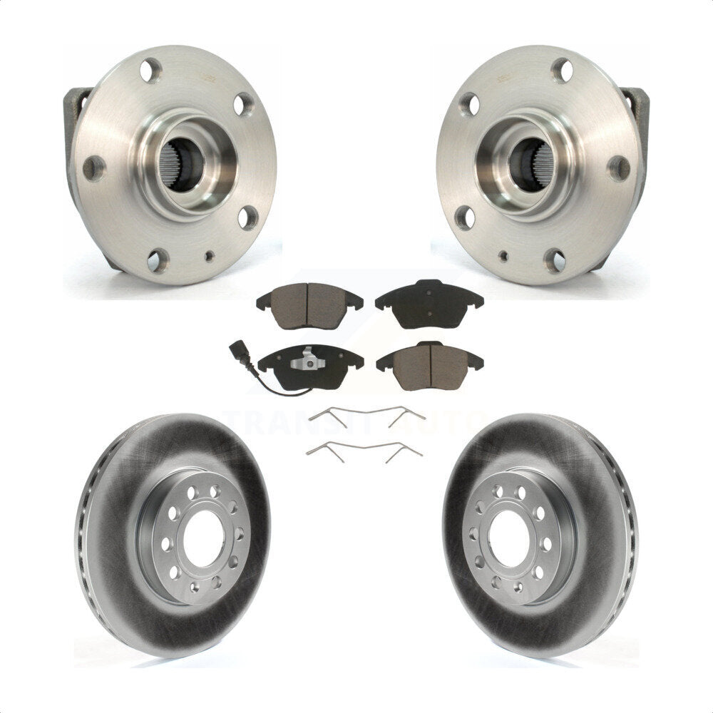[Avant] Kit d'ensemble roulement de roue et moyeu pour 2006-2009 Volkswagen Rabbit 3 Bolt Mounting Flange KBB-121183 par Transit Auto