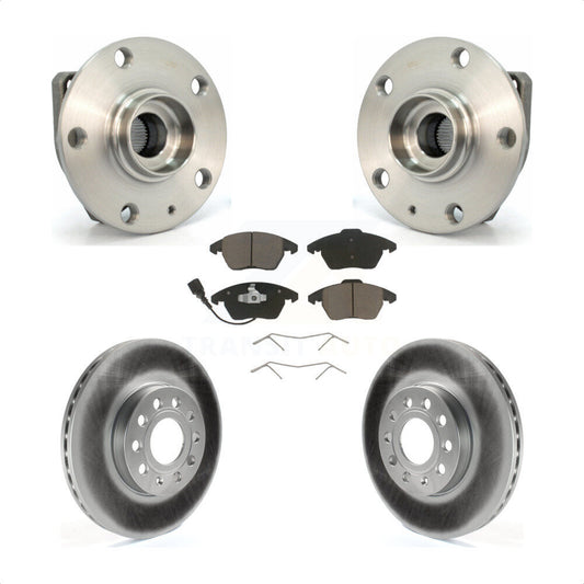 [Avant] Kit d'ensemble roulement de roue et moyeu pour 2006-2009 Volkswagen Rabbit 3 Bolt Mounting Flange KBB-121183 par Transit Auto