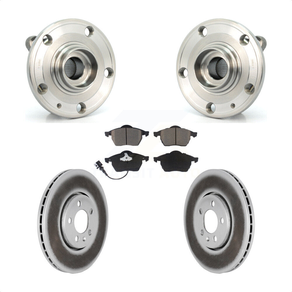 [Avant] Kit d'ensemble roulement de roue et moyeu pour 2005-2006 Volkswagen Jetta avec 288mm Diameter 7th 8th Digit Of VIN Is "9M" Or "1J" KBB-121184
