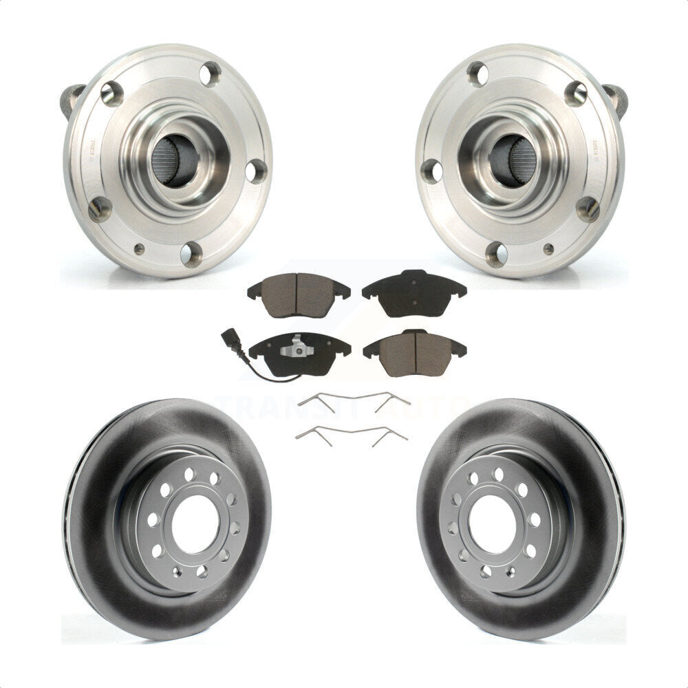 [Avant] Kit d'ensemble roulement de roue et moyeu pour Volkswagen GTI Audi A3 Quattro 280mm Diameter Rotor KBB-121186