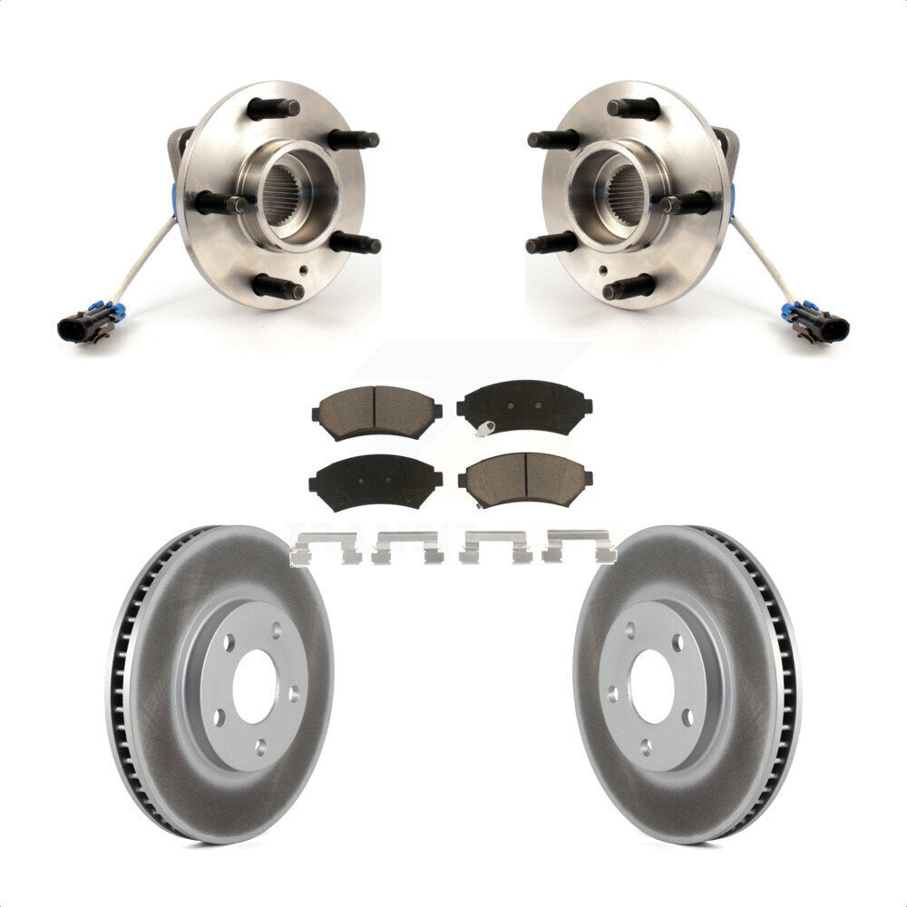 [Avant] Kit d'ensemble roulement de roue et moyeu pour Chevrolet Buick Impala LeSabre Monte Carlo Park Avenue Cadillac Pontiac Bonneville DeVille Oldsmobile Eldorado Aurora Intrigue KBB-121204