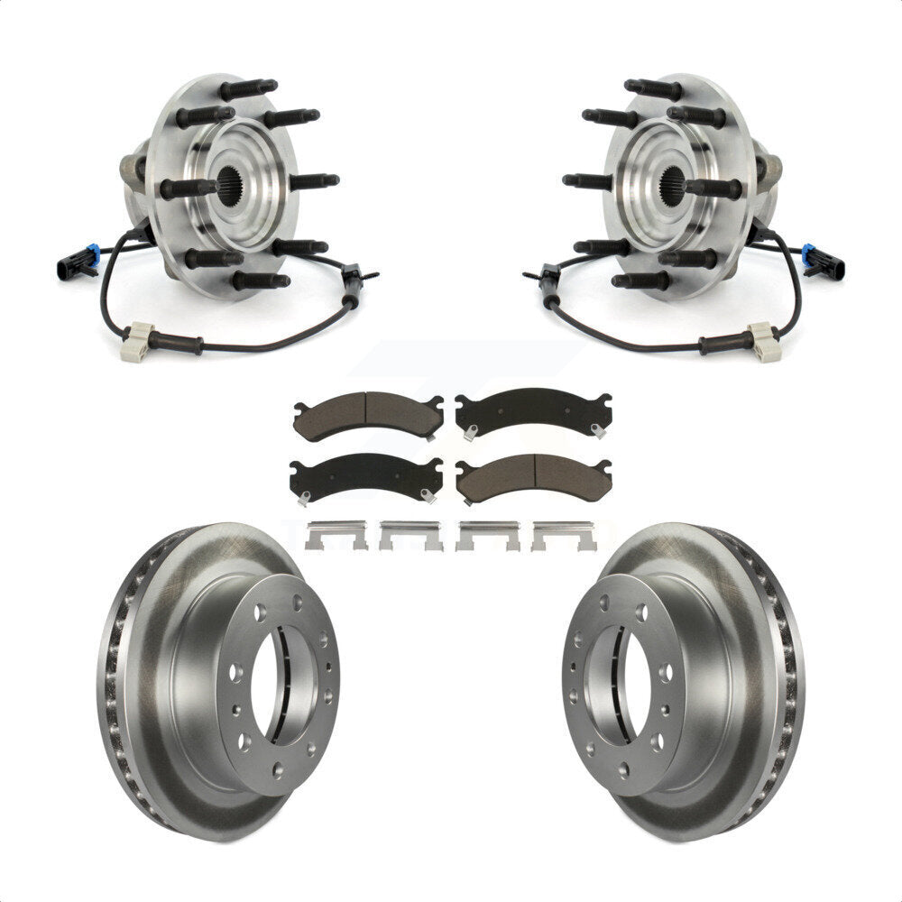 [Avant] Kit d'ensemble roulement de roue et moyeu pour Chevrolet Silverado 2500 HD GMC Sierra Hummer H2 Classic 1500 3500 Suburban Yukon XL Avalanche KBB-121236