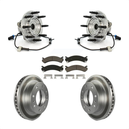[Avant] Kit d'ensemble roulement de roue et moyeu pour Chevrolet Silverado 2500 HD GMC Sierra Hummer H2 Classic 1500 3500 Suburban Yukon XL Avalanche KBB-121236