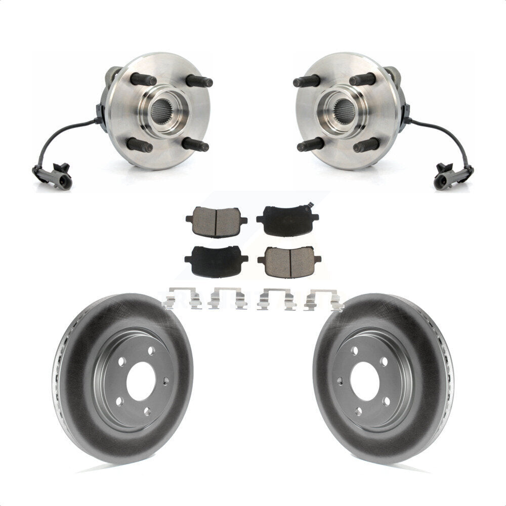 [Avant] Kit d'ensemble roulement de roue et moyeu pour 2004-2007 Saturn Ion Supercharged avec 4-Wheel ABS 4 Lug Wheels KBB-121240