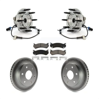 [Avant] Kit d'ensemble roulement de roue et moyeu pour Chevrolet Silverado 1500 GMC Sierra Classic 8 Lug Wheels KBB-121254