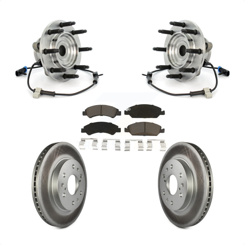 [Avant] Kit d'ensemble roulement de roue et moyeu pour Chevrolet Silverado 1500 GMC Sierra Classic 8 Lug Wheels KBB-121255
