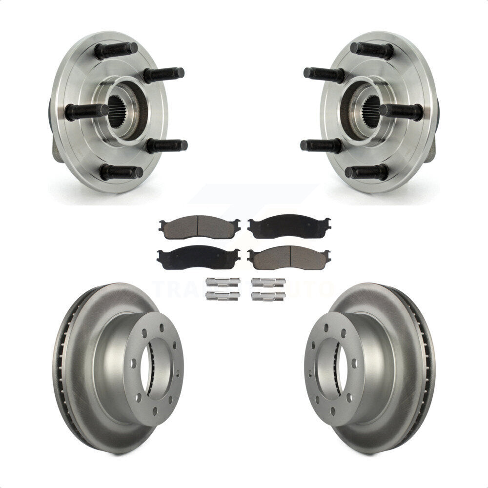 [Avant] Kit d'ensemble roulement de roue et moyeu pour 2007-2008 Dodge Ram 1500 Extended Crew Cab Pickup avec 2-Wheel ABS 5 Lug Wheels KBB-121280
